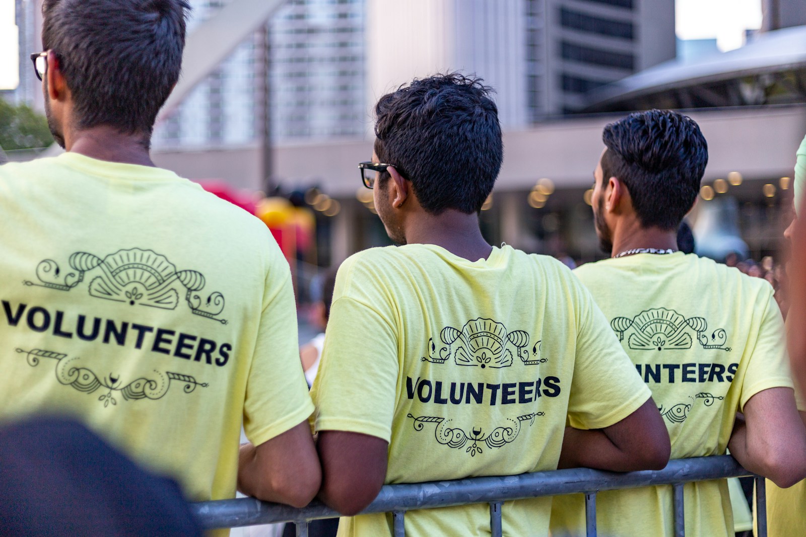 Nonprofit volunteers