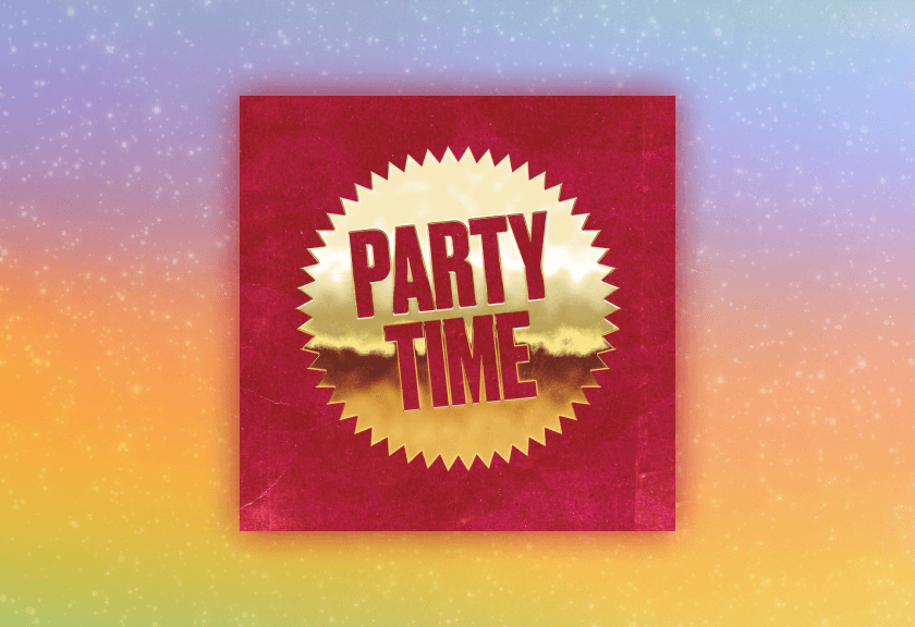 Sophisticated invite template with deep navy background and flowing silver script — a formal baby shower feel.