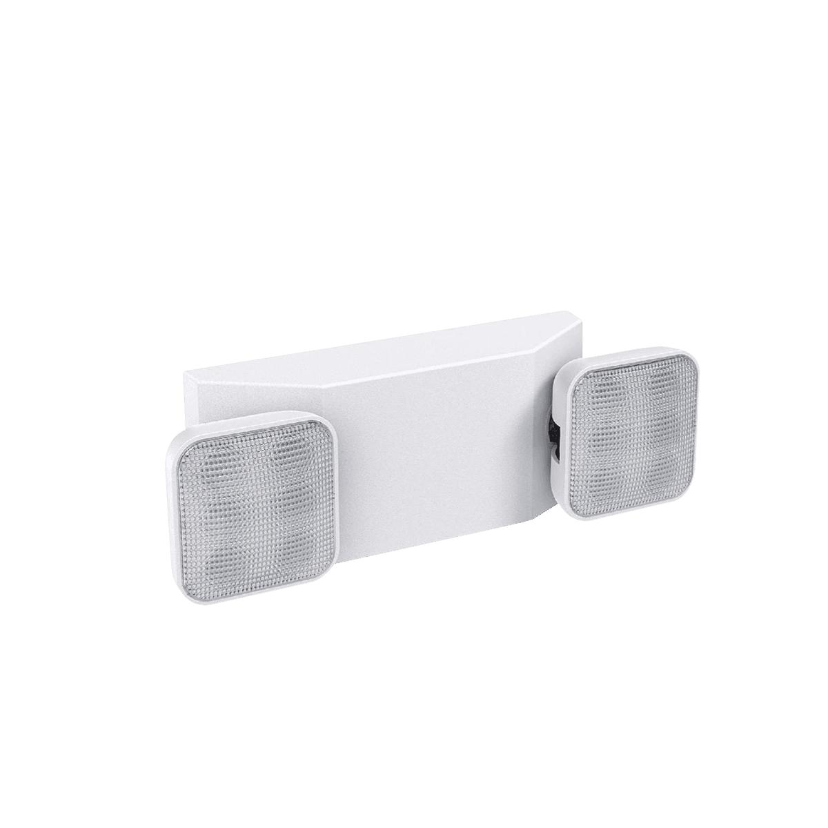 CR-7033 white twin head standard LED emergency exit light