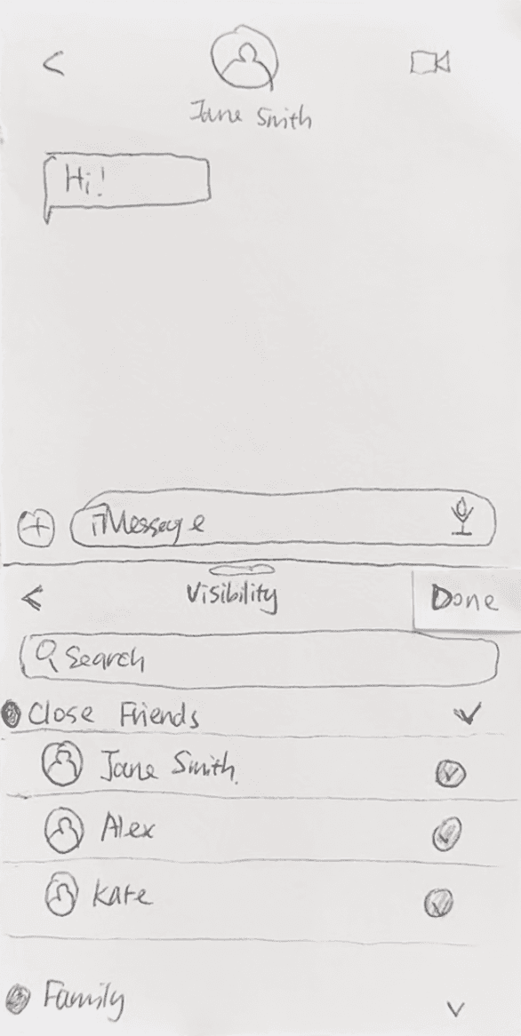 Low-fidelity sketch exploration