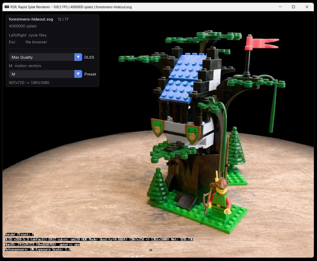 Rapid Splat Renderer