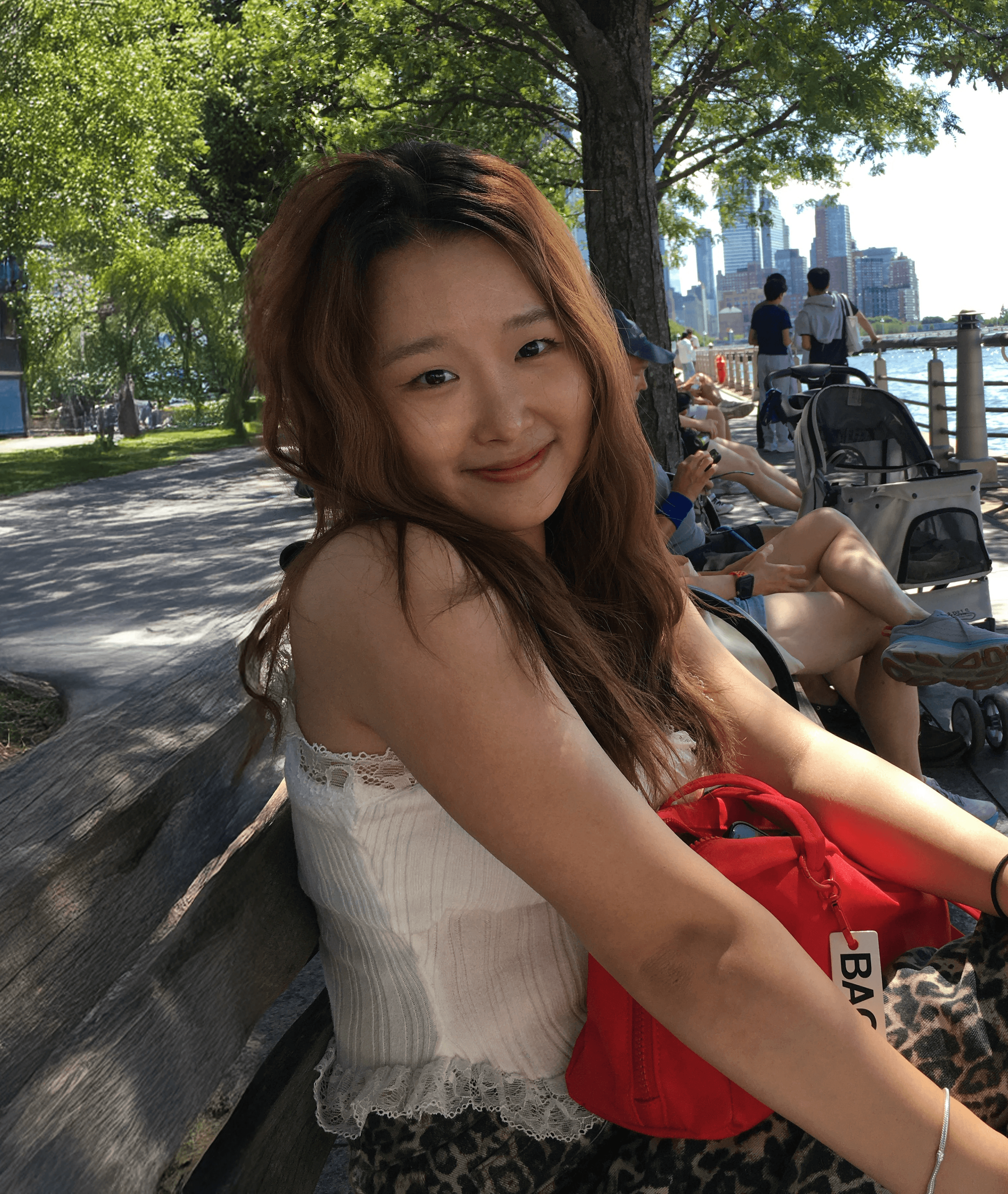 Portrait of portfolio creator – front view