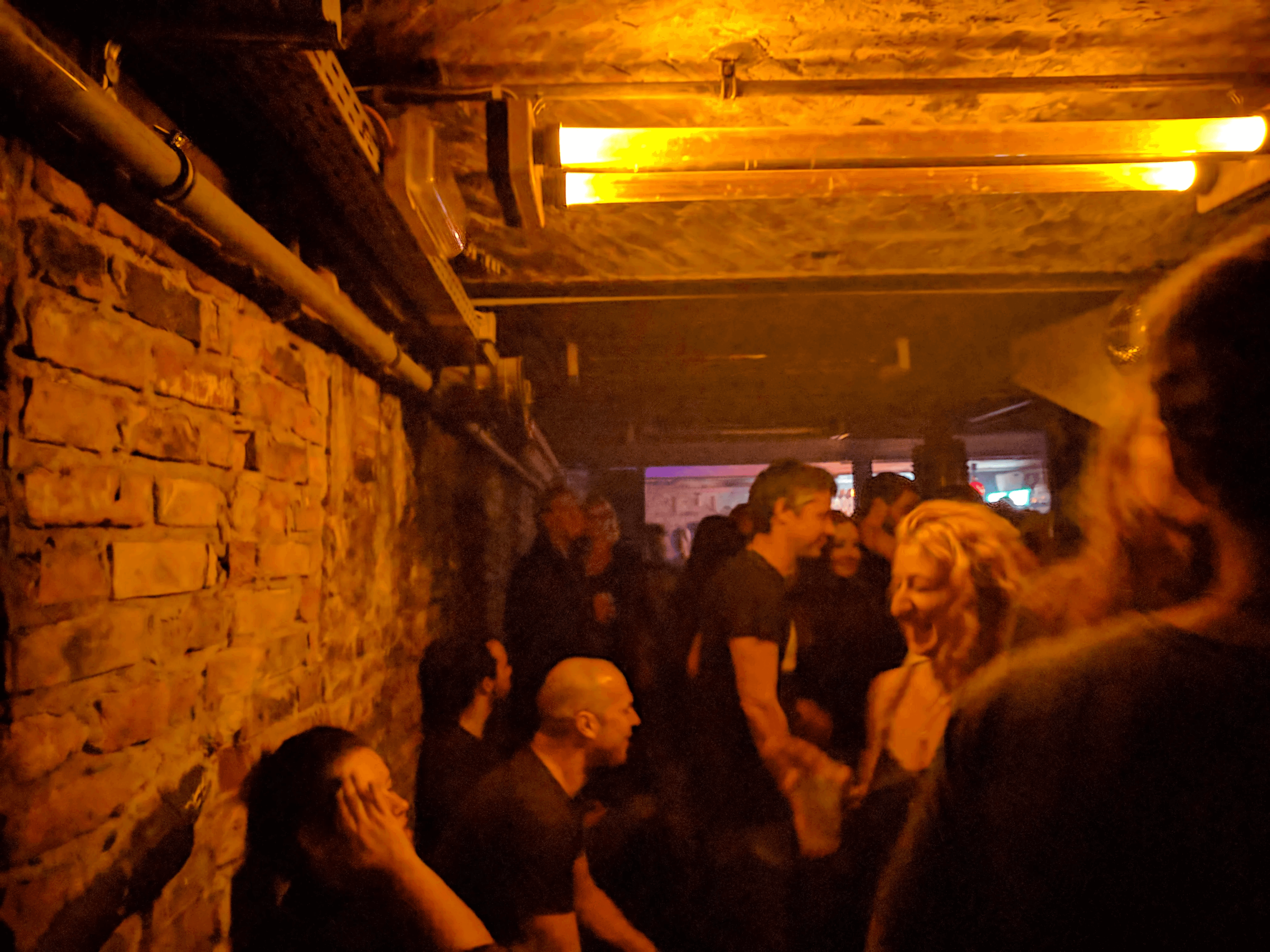 Photograph from first time techno club