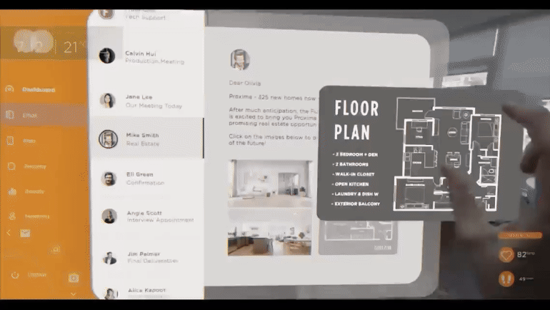 Two hands in an elegant gesture, one above the other, against a dark background