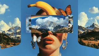 A colorful mosaic tunnel wall is shown.