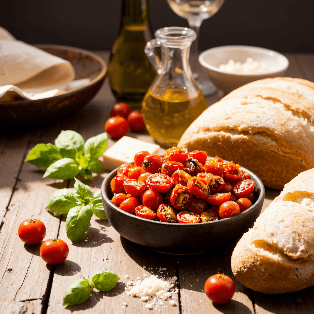 product photography of Gourmet Italian Cuisine