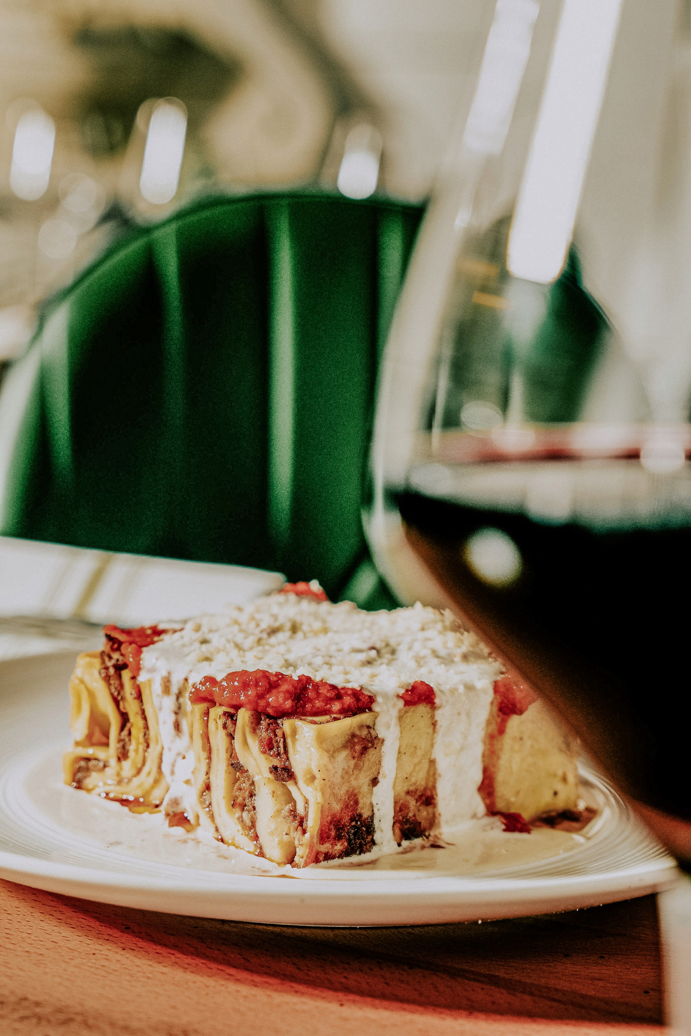 Evening dining experience at Vacanza Romana, a destination Italian restaurant near Folsom.