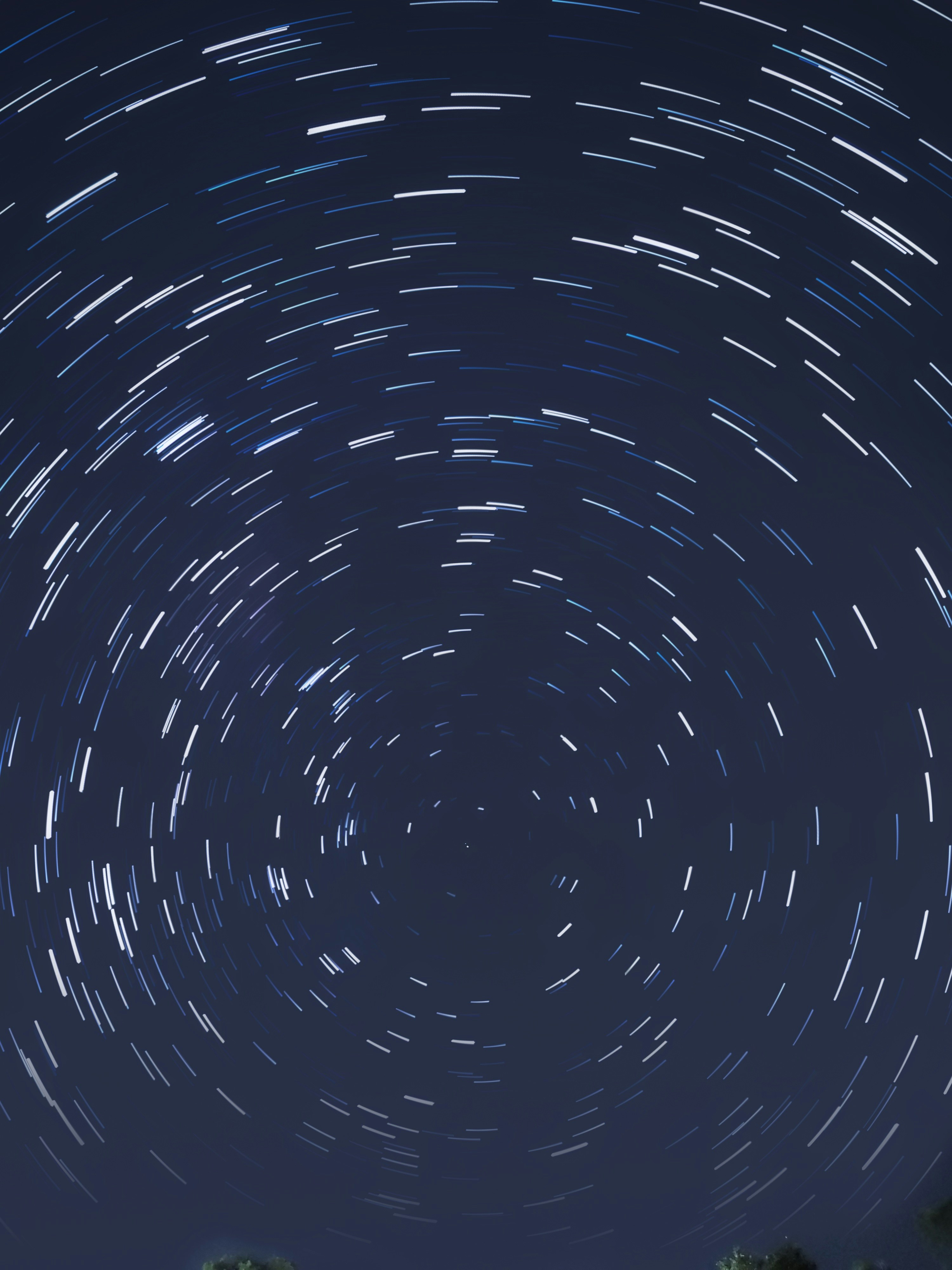 the night sky with a lot of stars in it