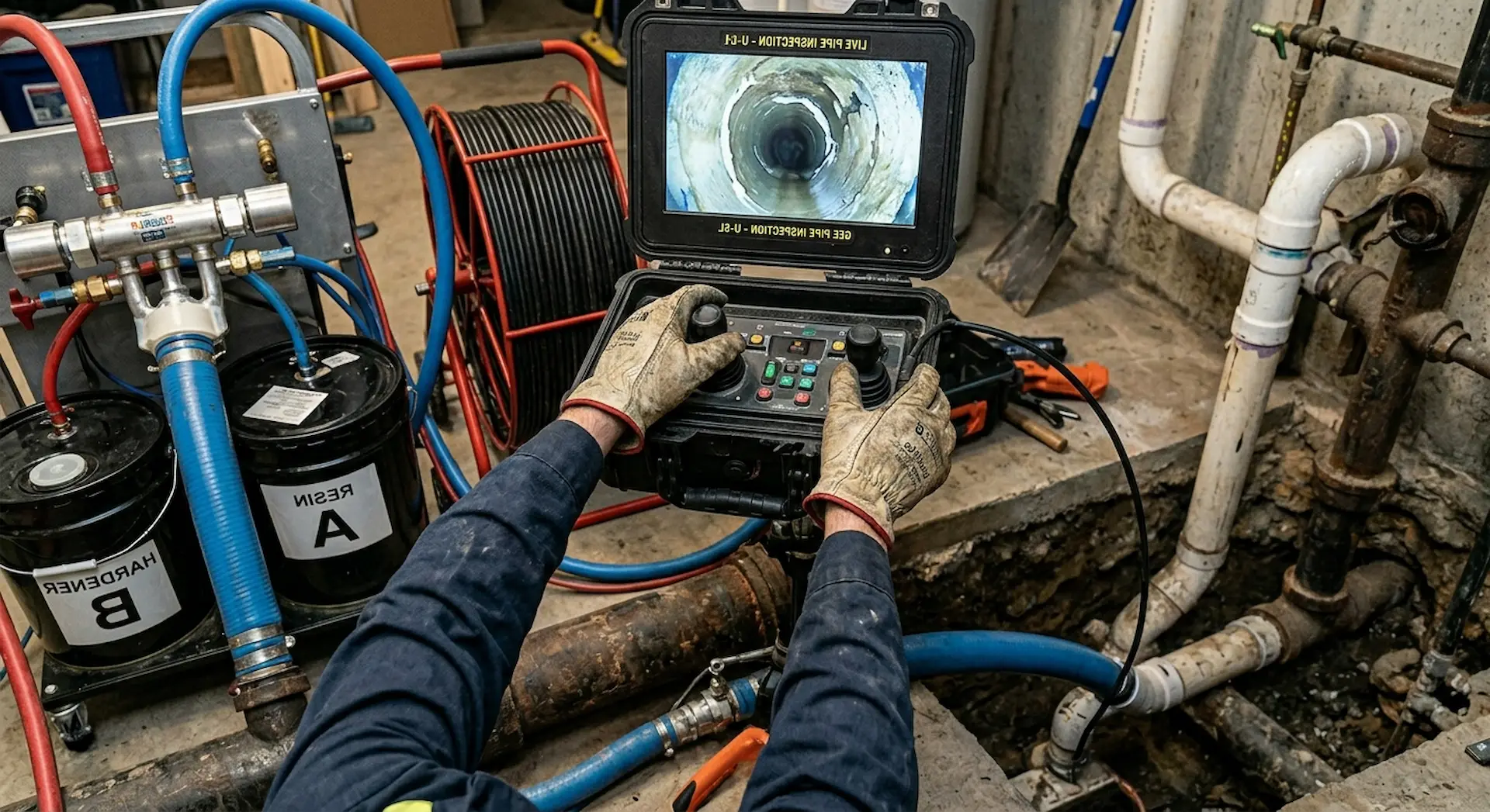 Plumbing built