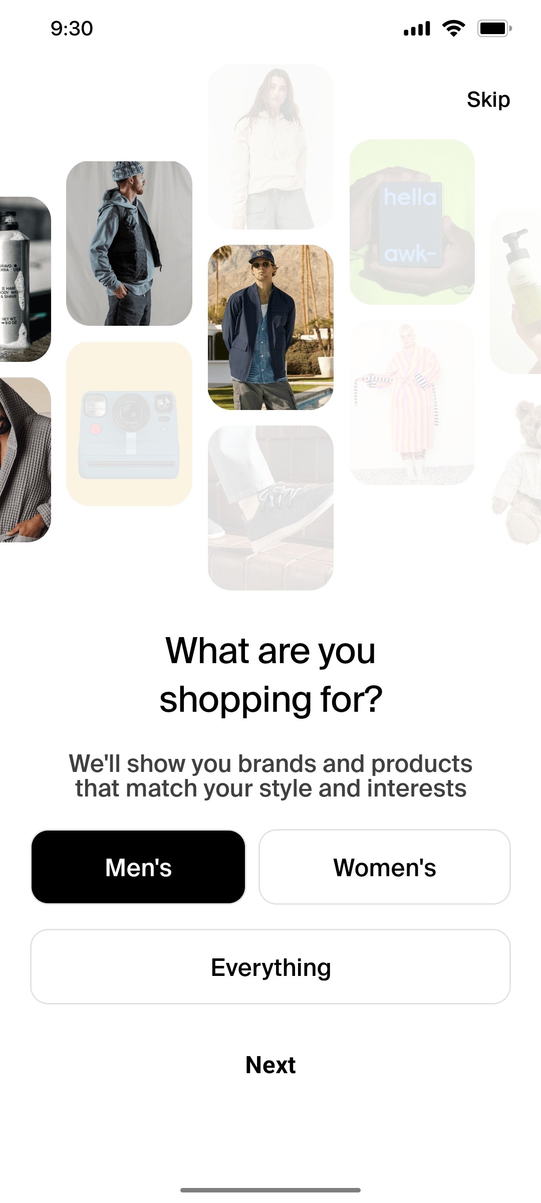 Shop App Next Screen