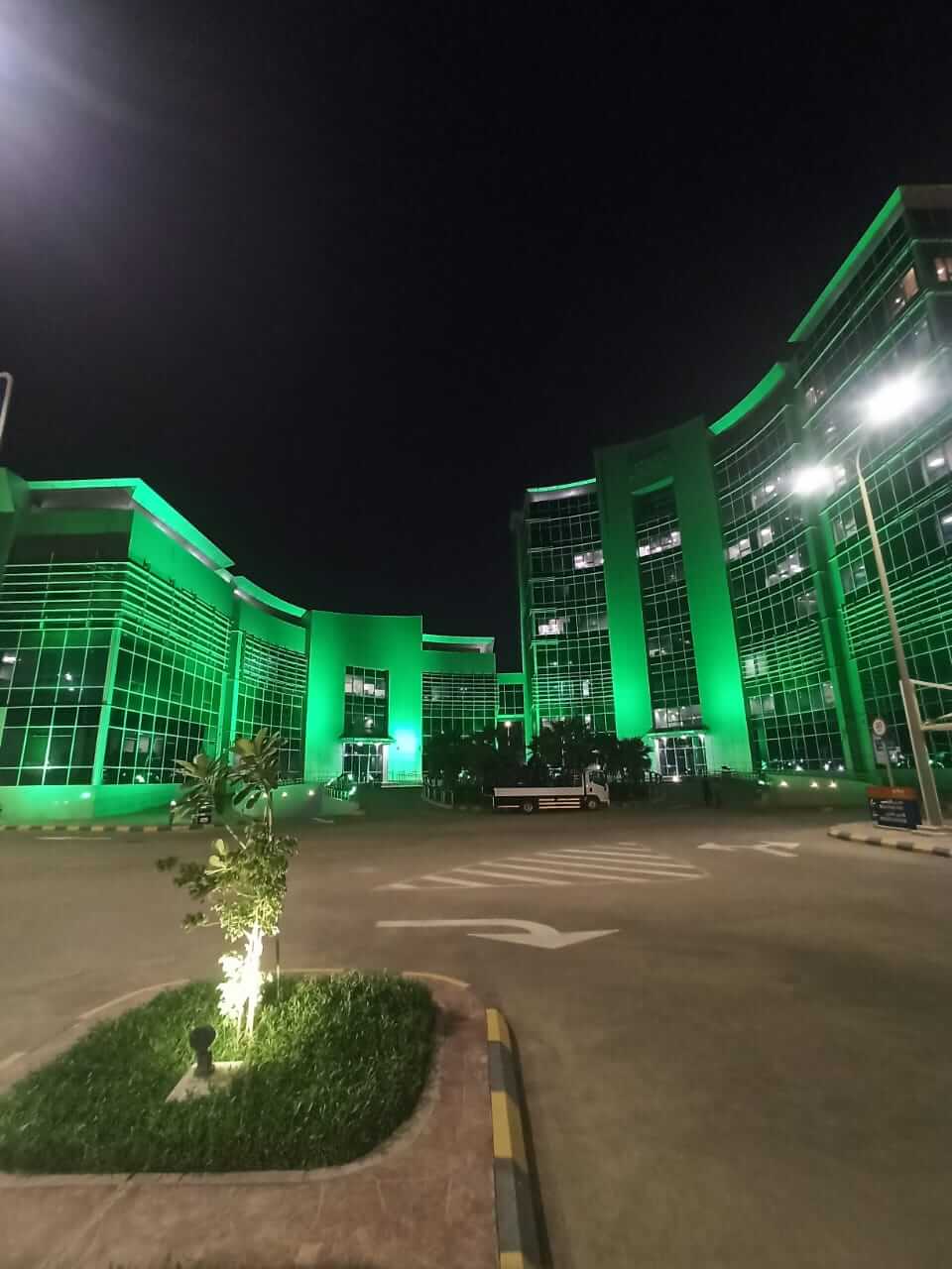 Marafiq Building Fronts Lighting