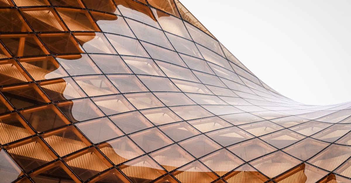 Dynamic architectural structure with a flowing design in Malmö, Sweden.