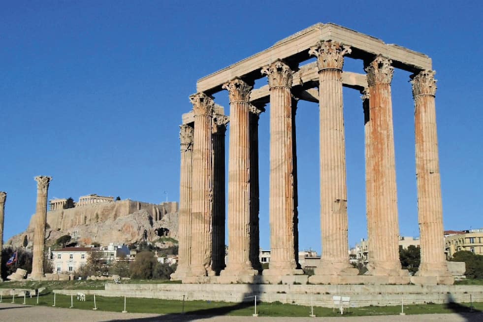 Templo de Zeus Olímpico em Atenas