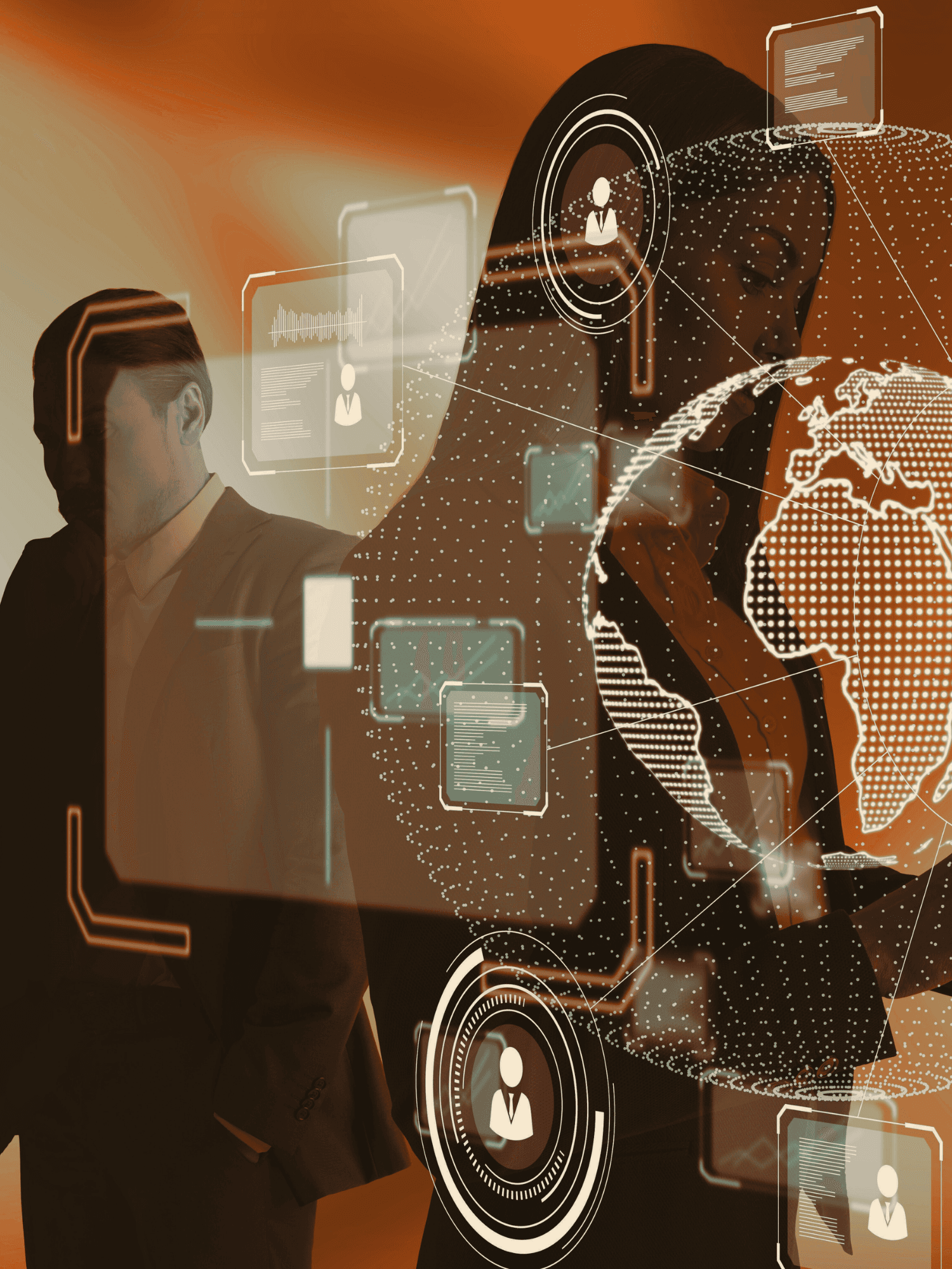 lady checking her phone and smiling