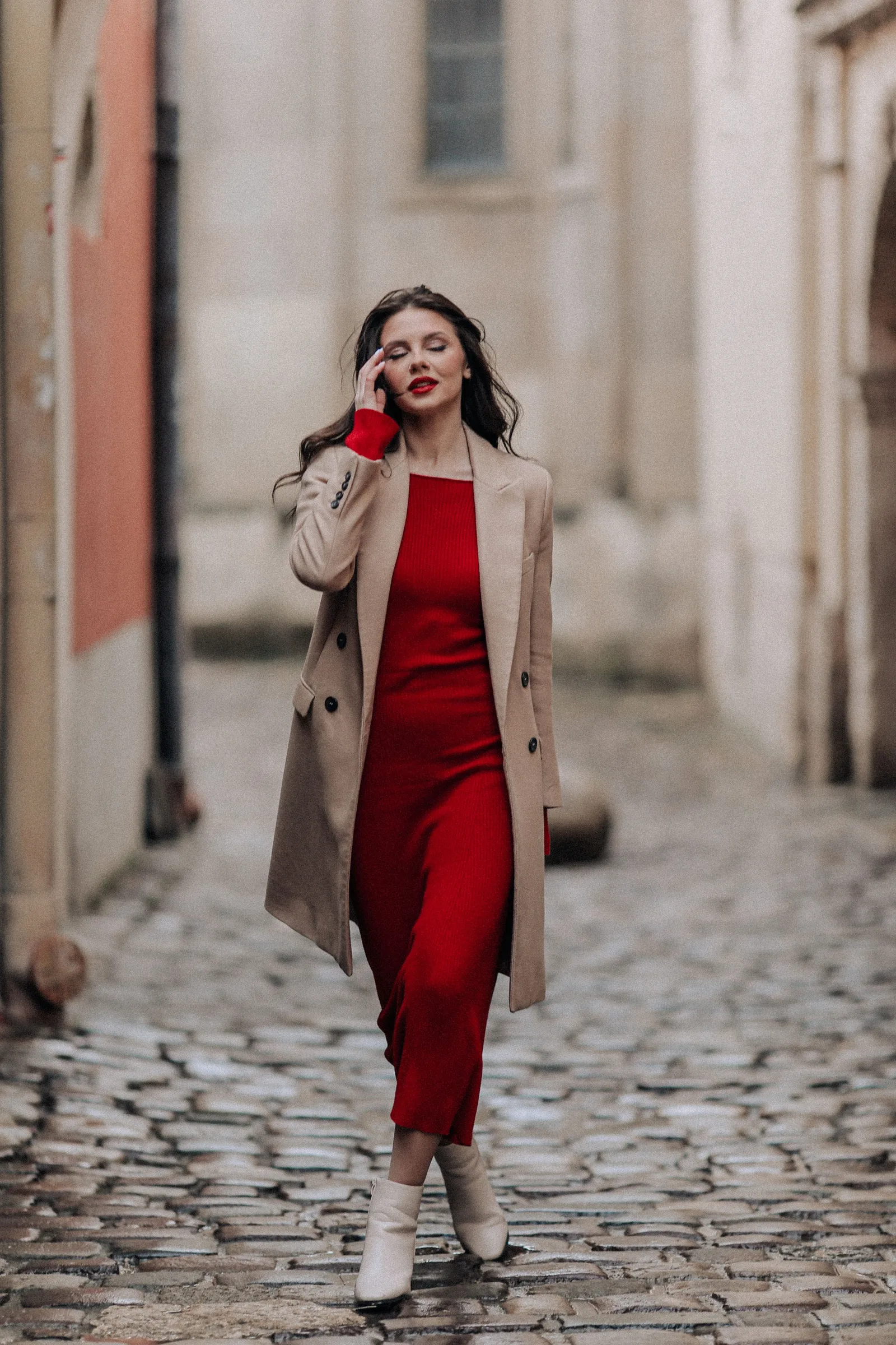 Camel coat