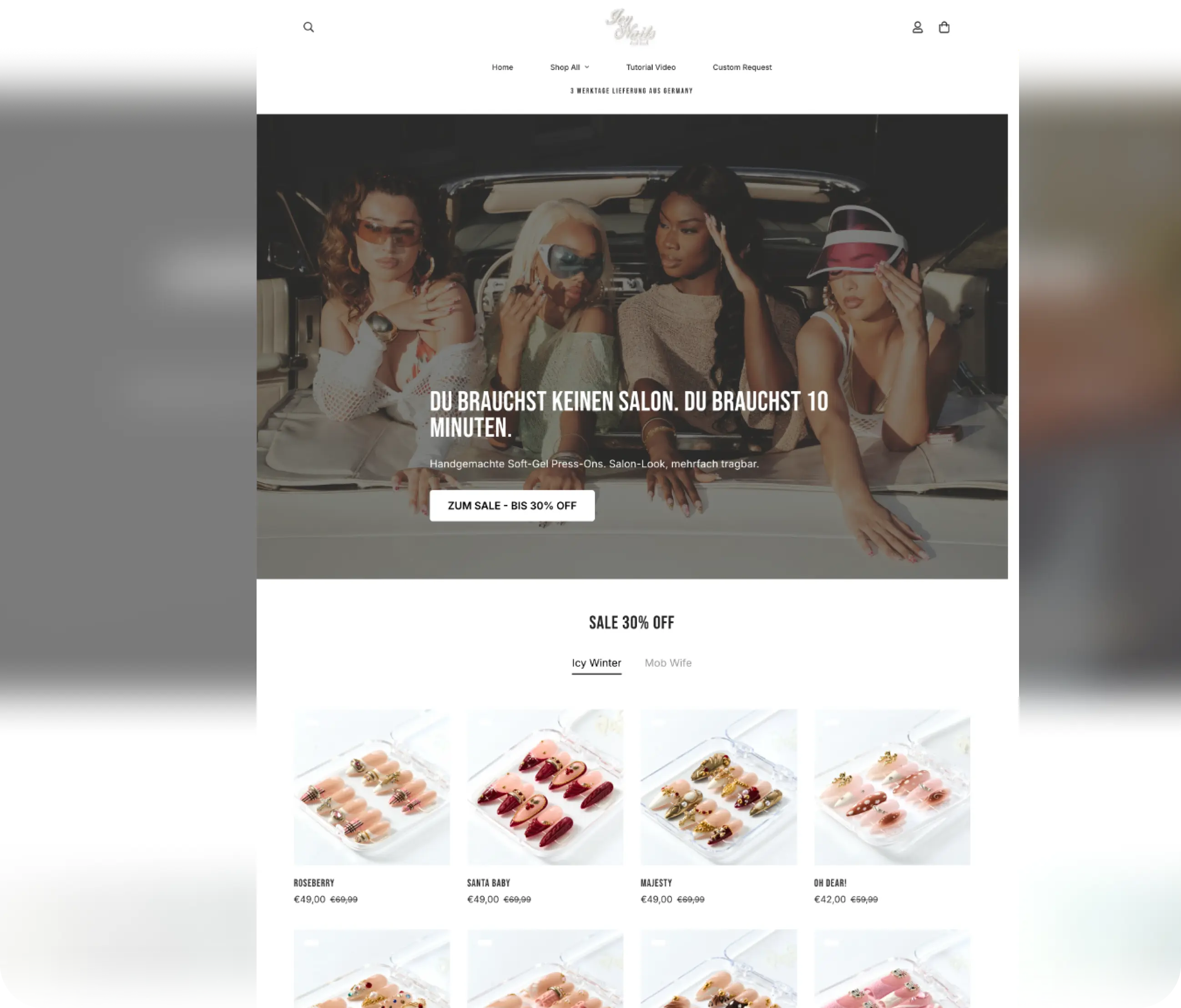 Icynails4u Onlineshop Inhaberin Kundenstimme Ceociety