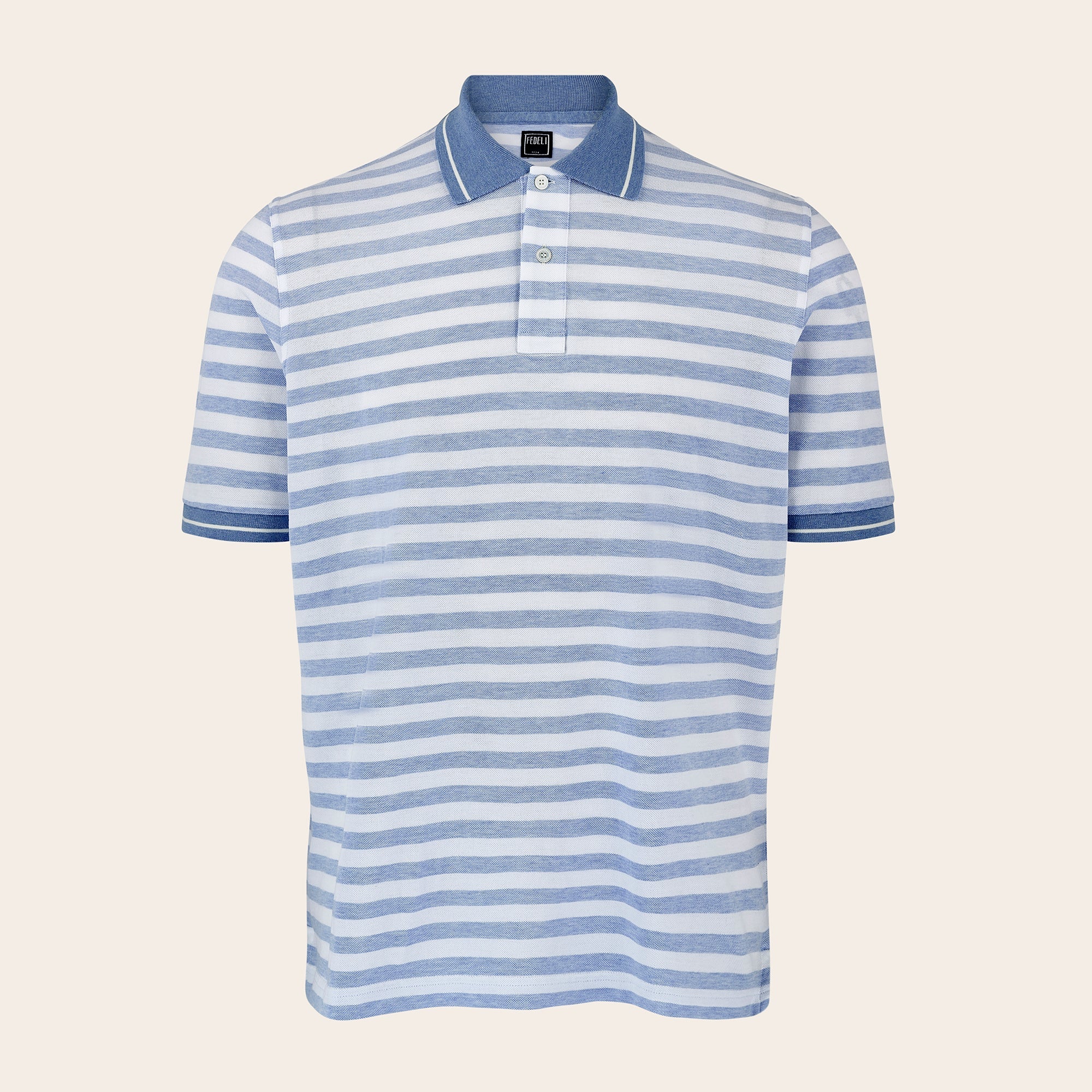 West Piquet Polo Melange - Adda River