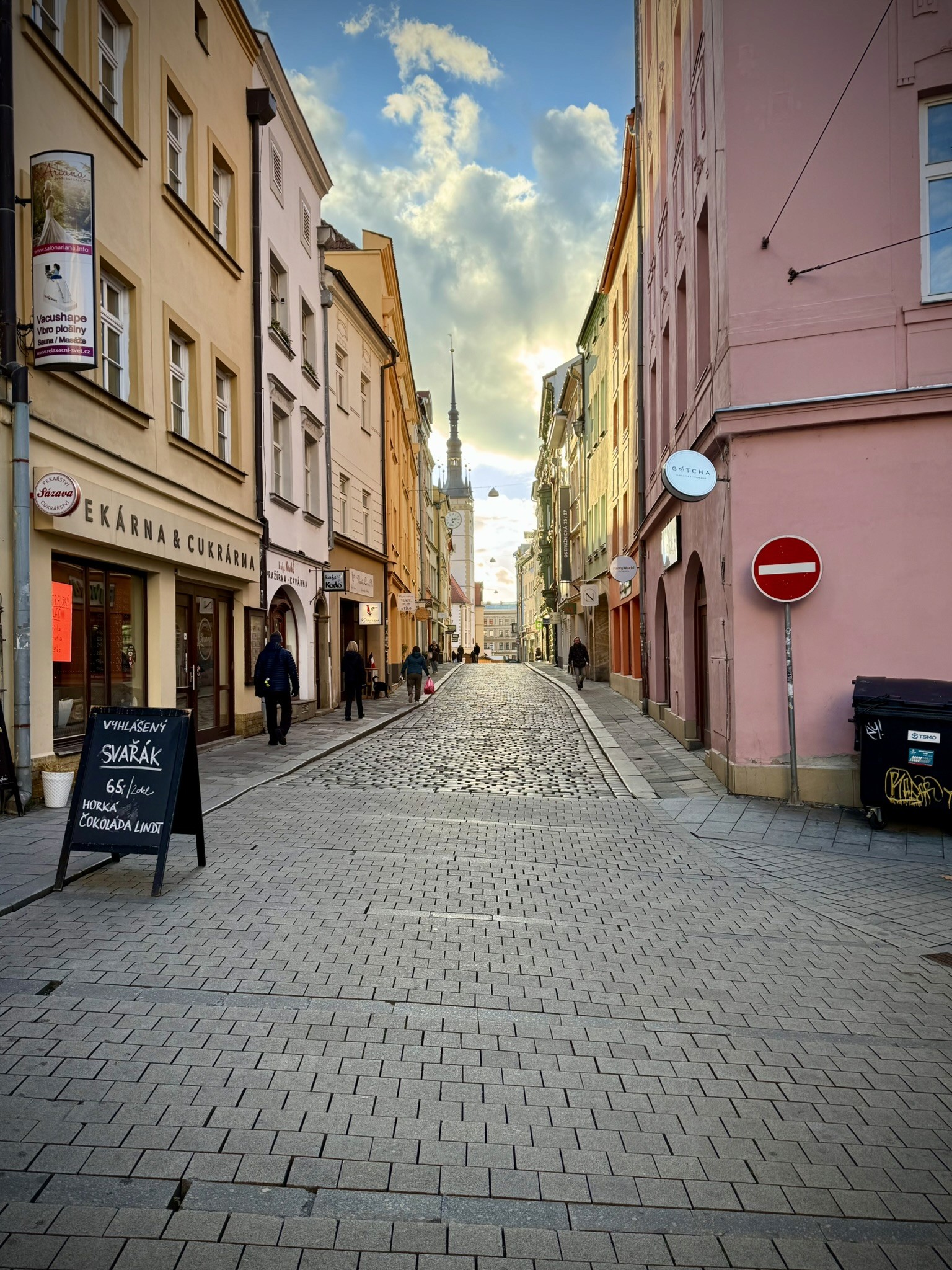 Ostružnická ulice.