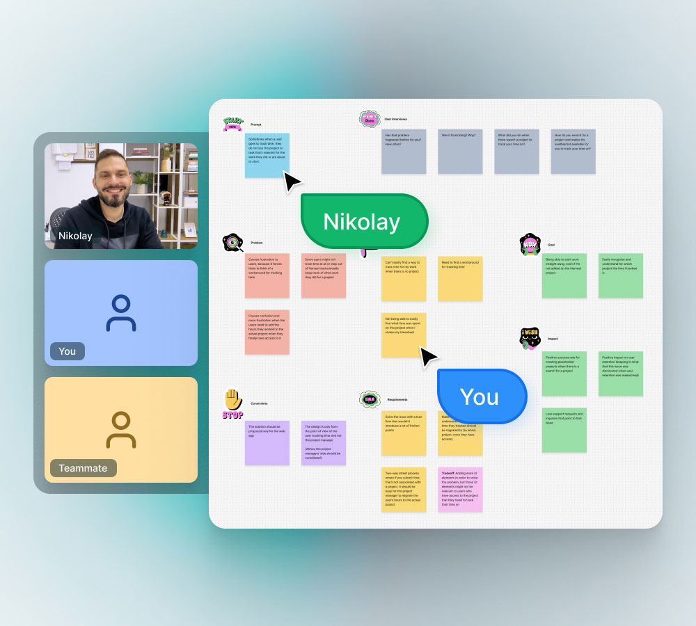 SaaS onboarding brainstorming workshop.