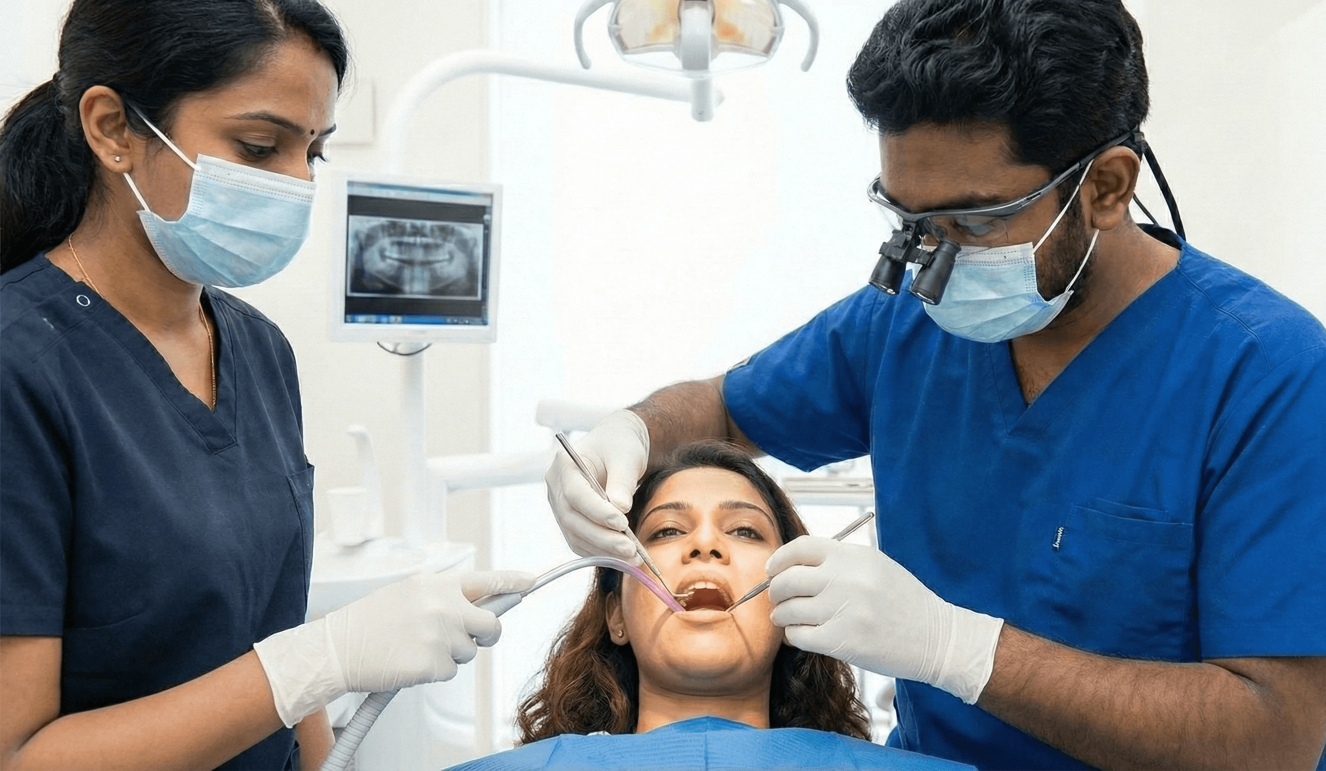 a group of people holding a white object in their hands