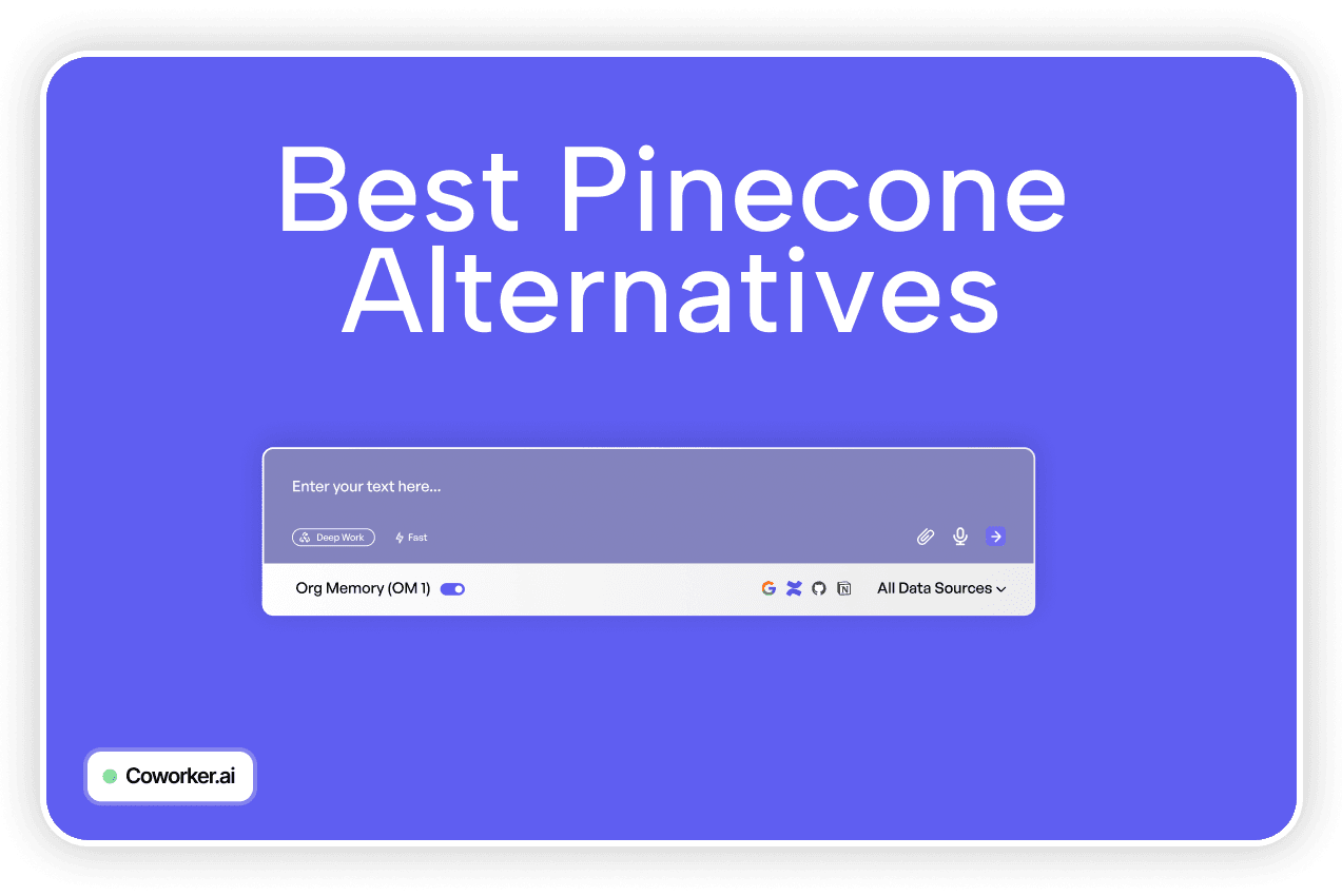 Best Pinecone Alternatives - Pinecone Alternatives