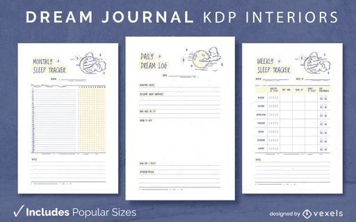 journal kdp template