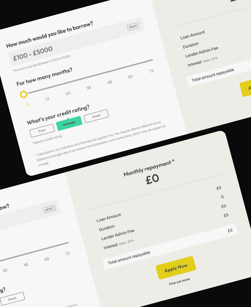 Add a fully functional, responsive, configurable loan calculator to your project.