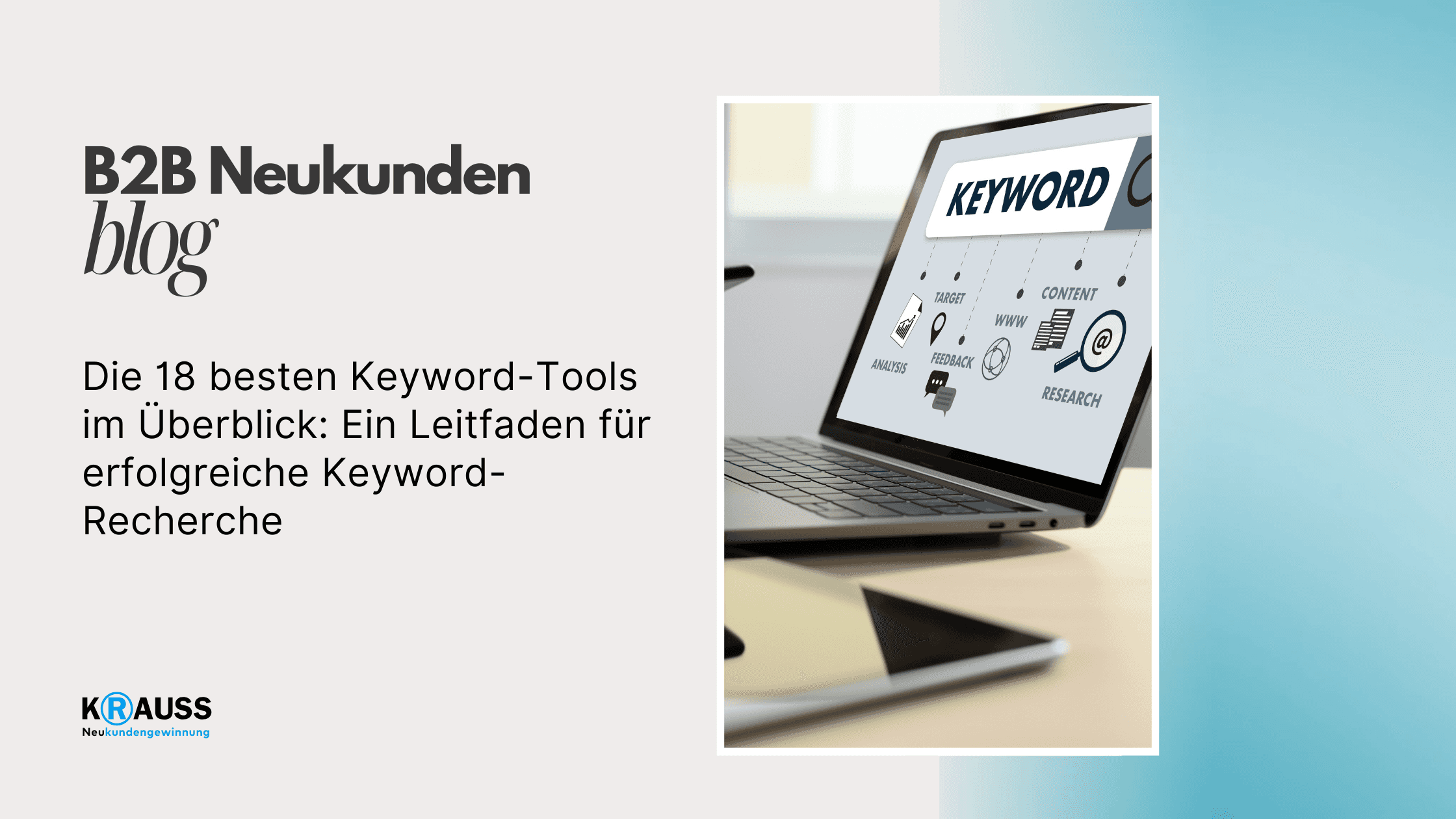 Die 18 besten Keyword-Tools im Überblick Ein Leitfaden für erfolgreiche Keyword-Recherche