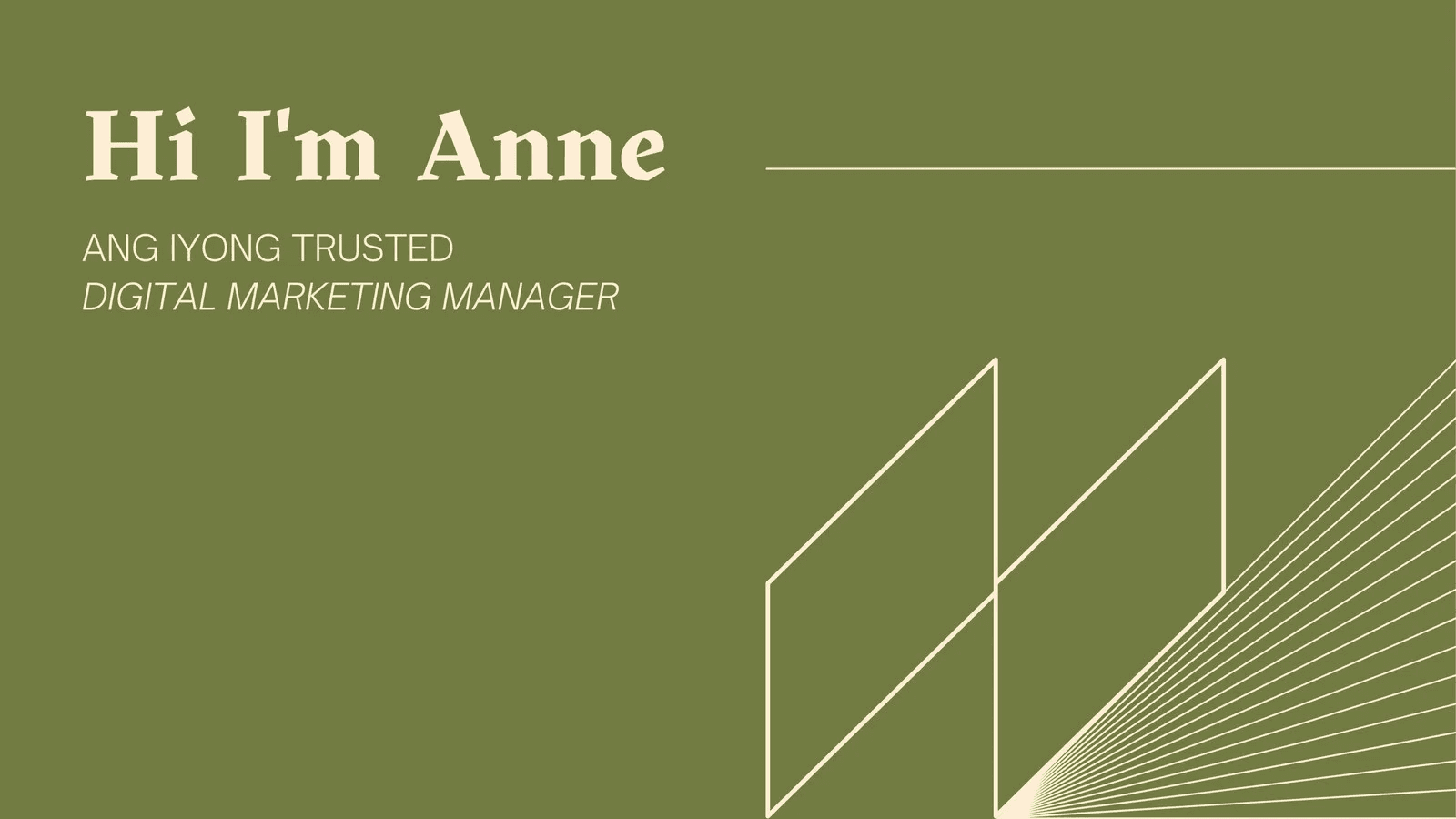 10 Best Free Portfolio Website Templates for 2026 - Beige and Green Classy Minimal Marketing Website (Canva)