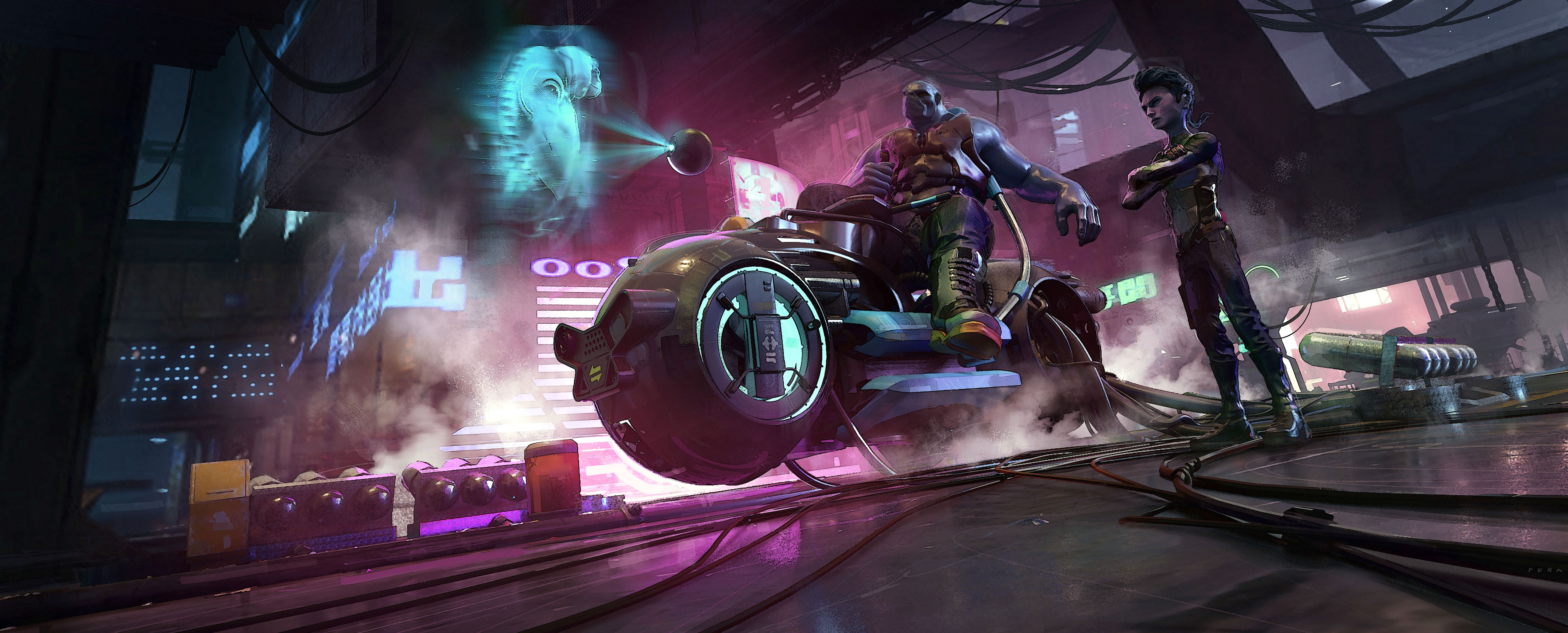 BOLO & KATO concept art – environment design reflecting the passage of time and experience