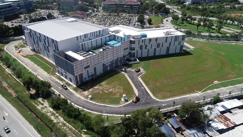 Exterior view of KVDC Data Centre project by Asima Architects