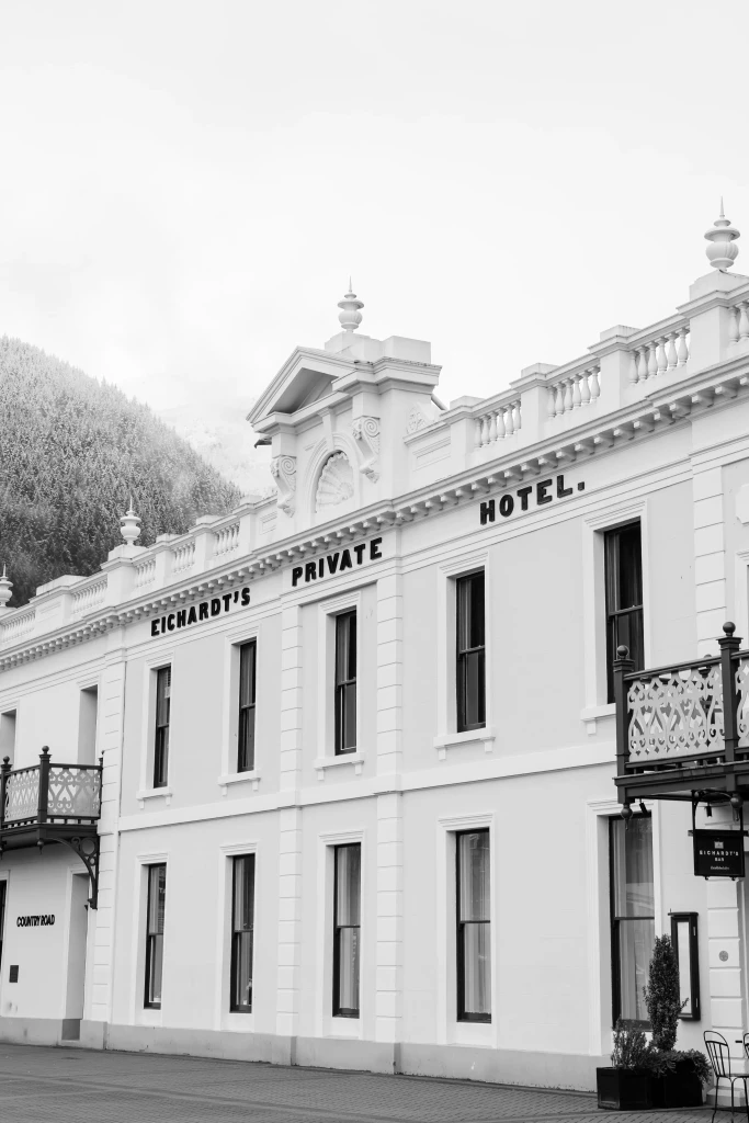 Eichardt’s Private Hotel in Queenstown New Zealand luxury destination near Lake Wakatipu
