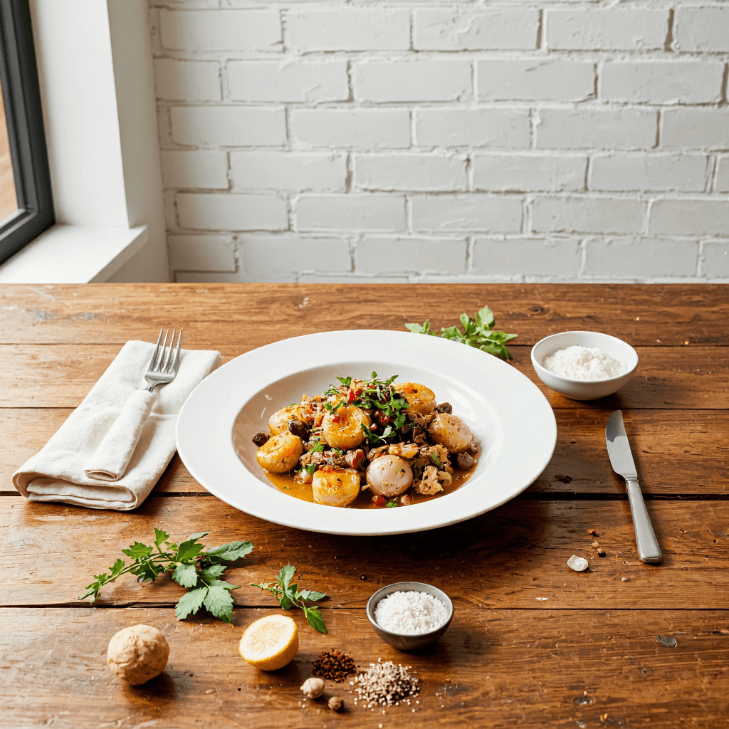 product photography of Gourmet Food Dish