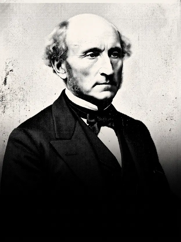 Retrato de John Stuart Mill