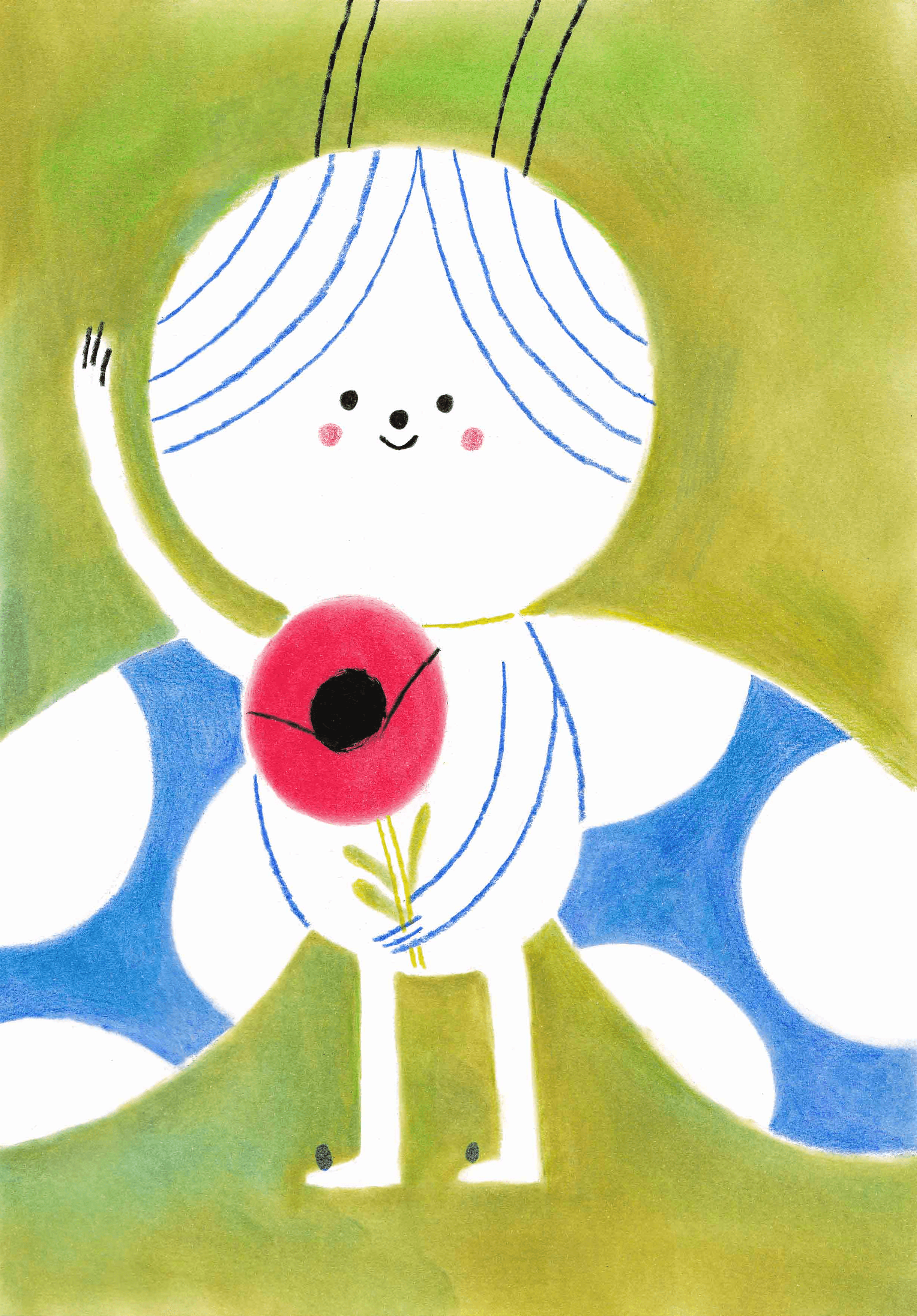 Blue Ladybug. Picture Book