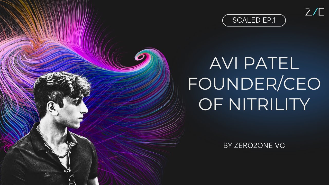 Avi Patel, founder of Nitrility, discusses raising a $10M valuation for the Web3.0 IP marketplace on the 'Scaled' podcast, highlighting attention from industry giants like Post Malone.