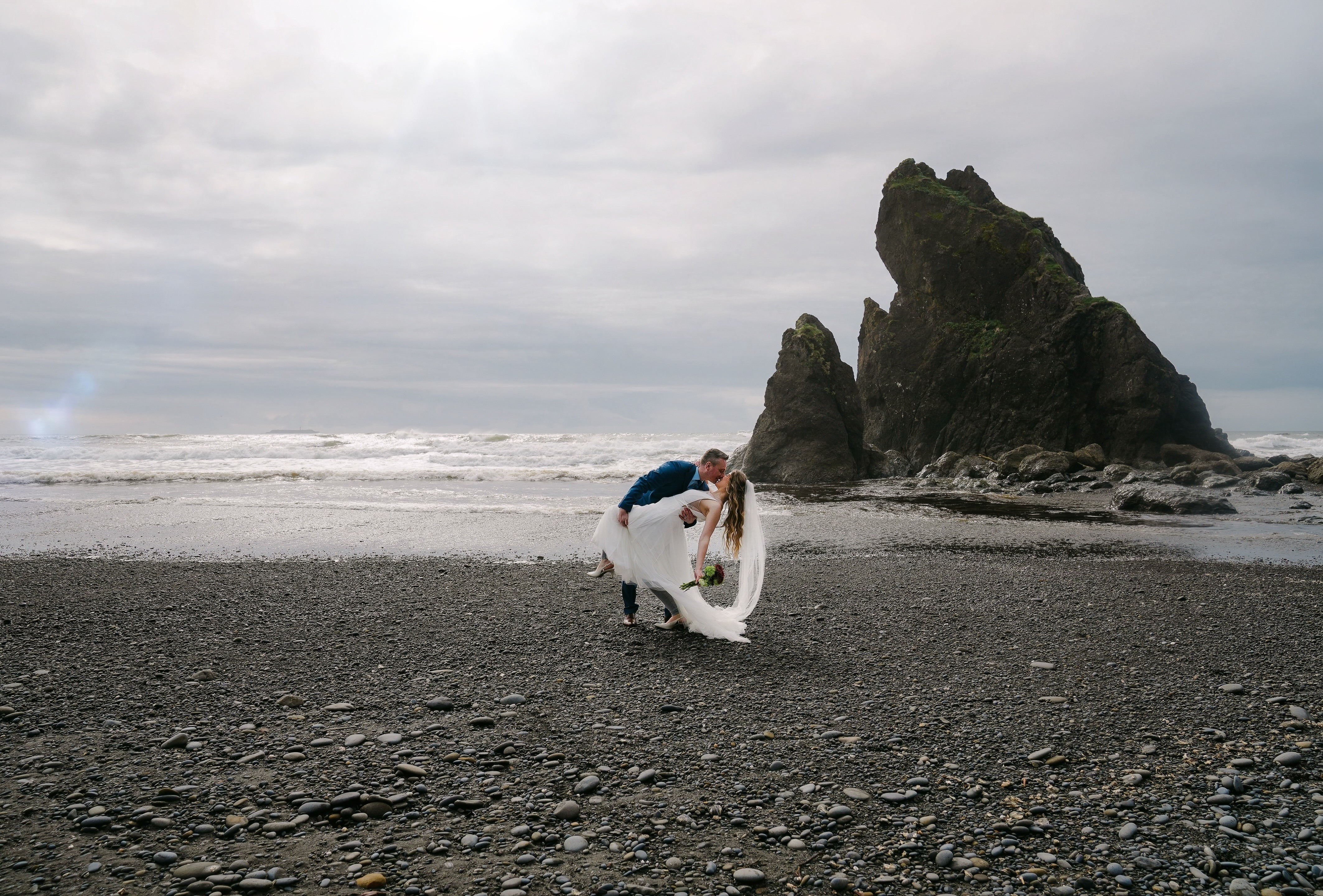 Stock placeholder: outdoor ceremony detail with mountain backdrop
