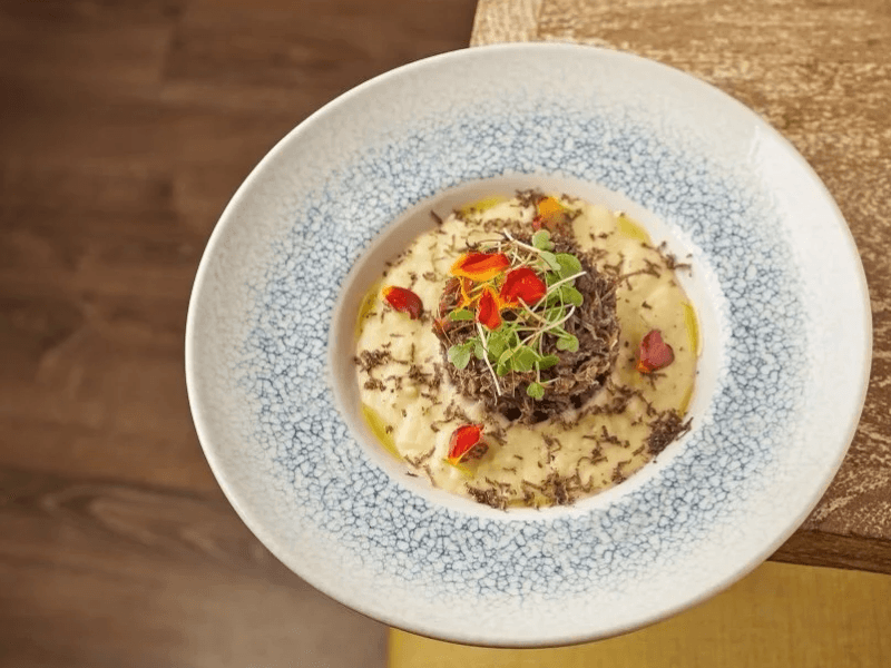 Carrillera trufada en restaurante san blás