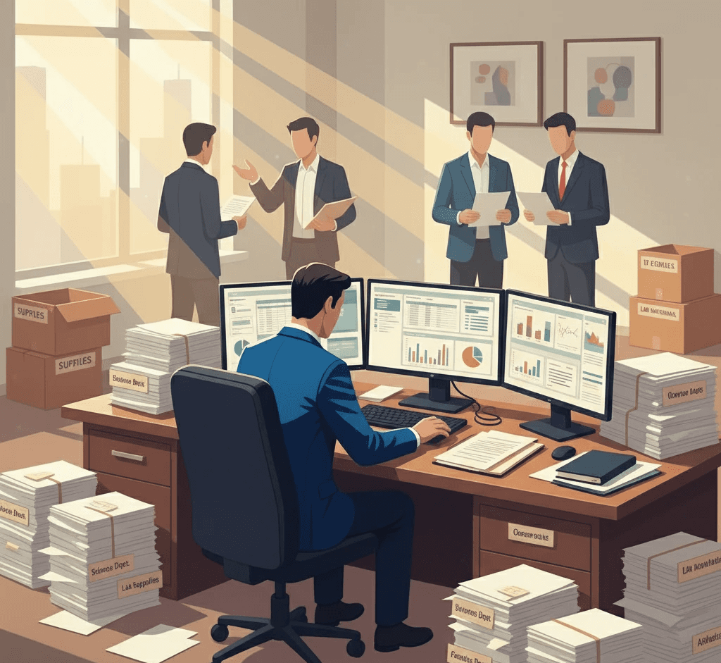 Fragmented Procurement and Vendor Management Systems