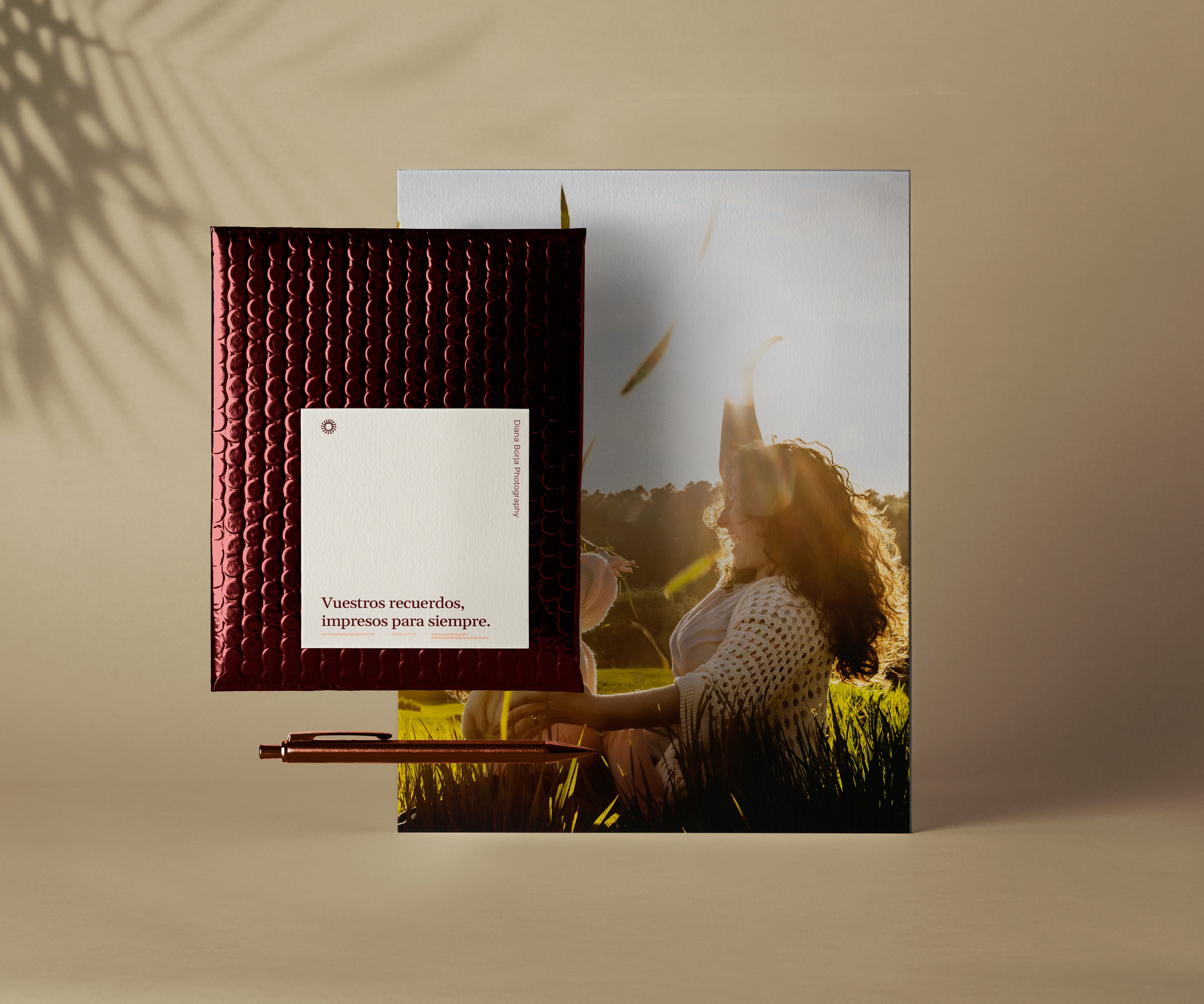 Project Diana Borja Photography. Envelope. 