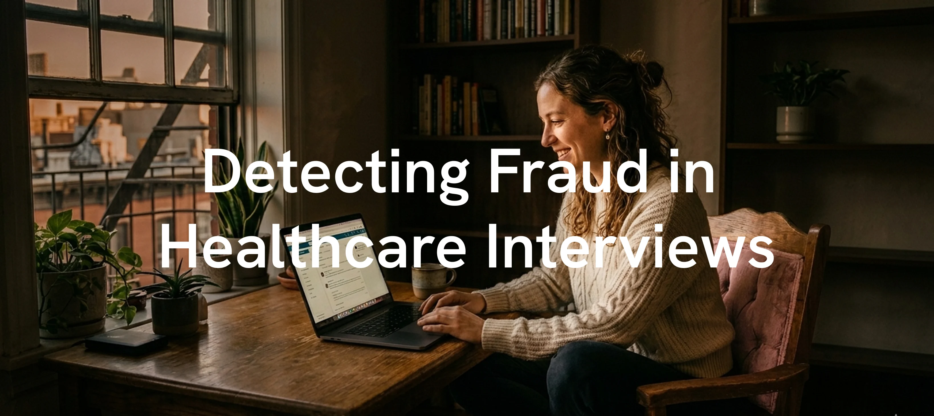 Detecting fraud in healthcare interviews