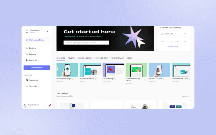 Glorify’s Template Gallery