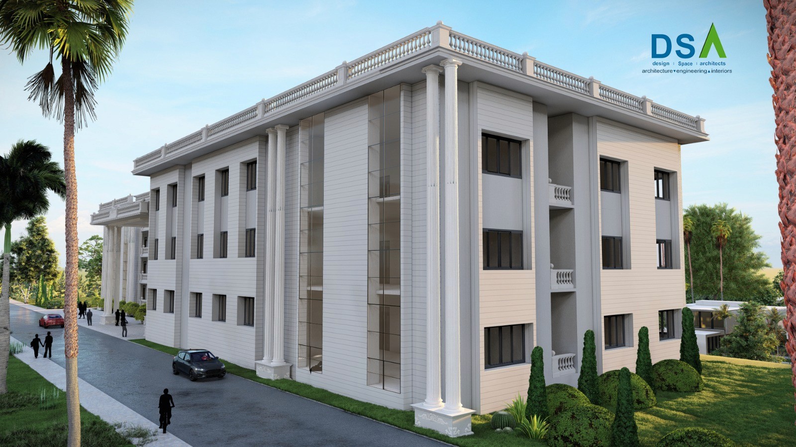 Institutional building construction project at RR Nagar, Bengaluru by Ramicon Constructions