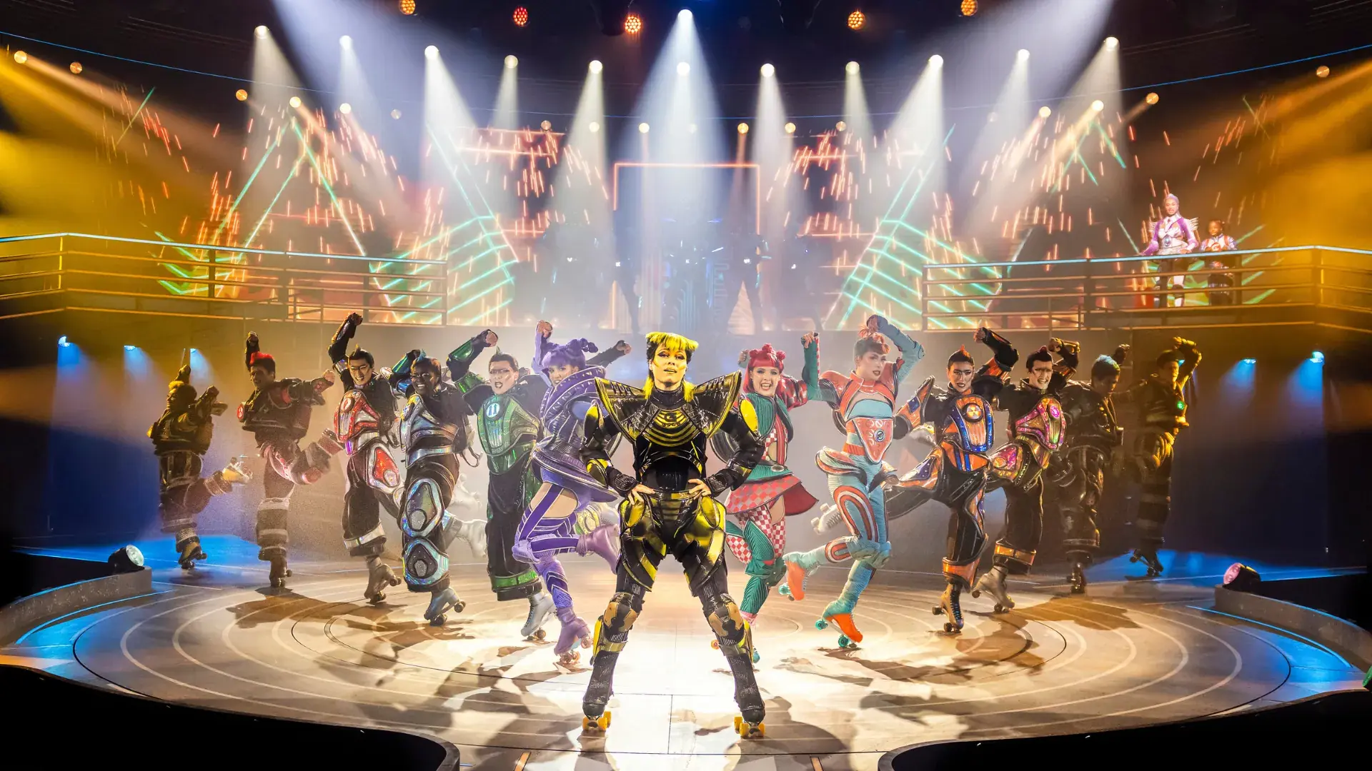 Andrew Lloyd Webber's Starlight Express is skating round the track at London's Troubadour Wembley Park Theatre