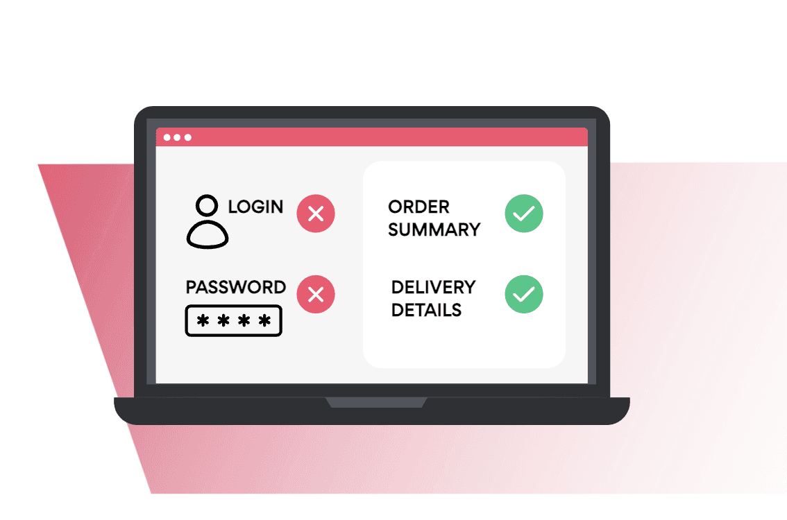 Repeat purchase with checkout page optimization