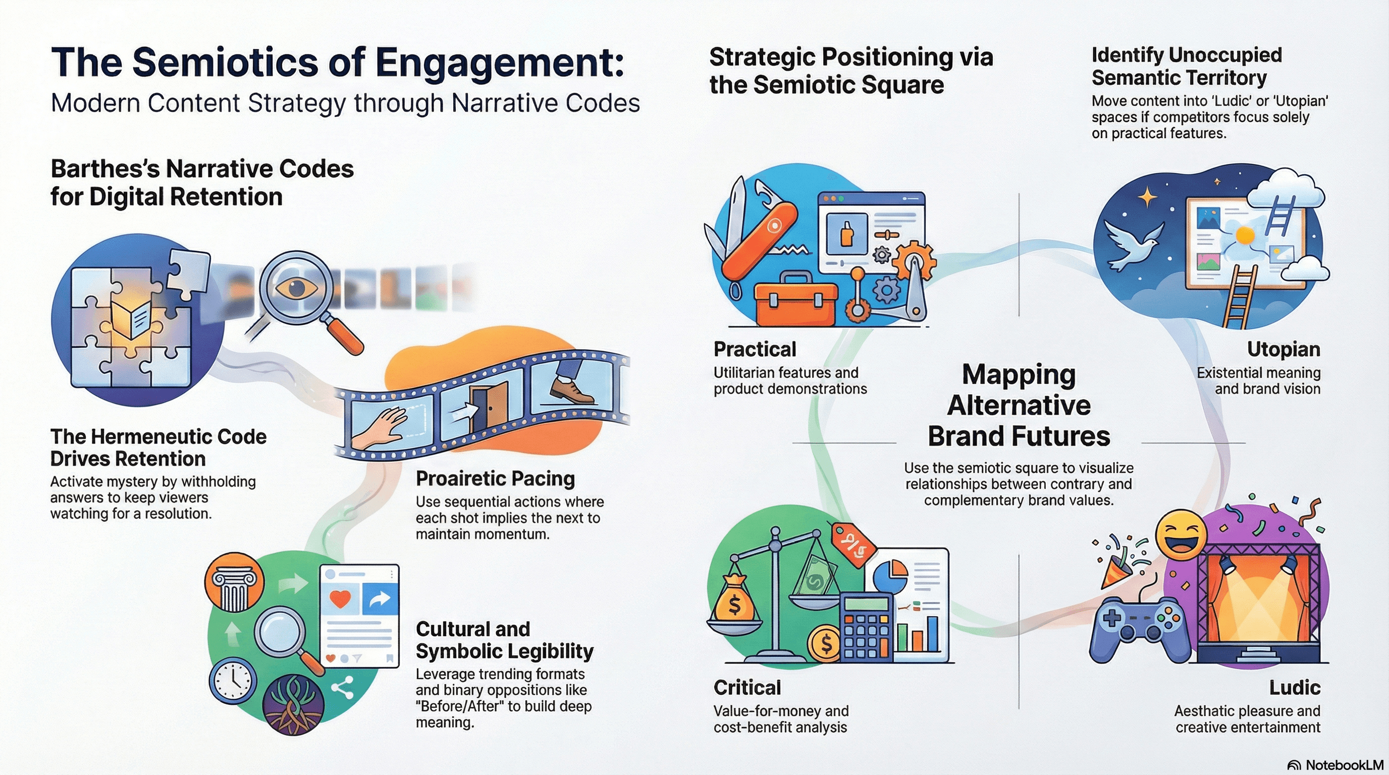 The Semiotics of Engagement Infographic