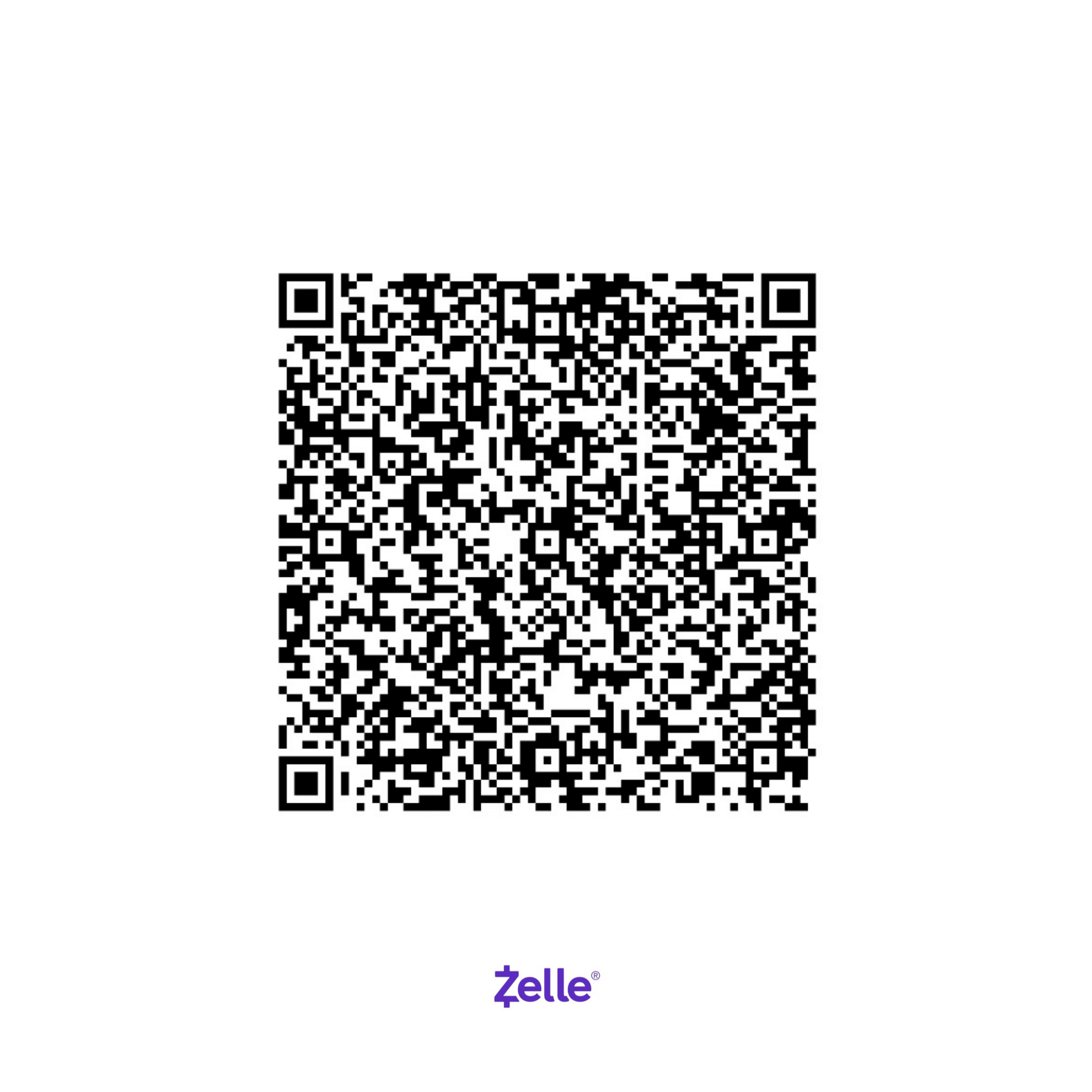 Ocean Eagle Zelle Profile Scannable QR Code