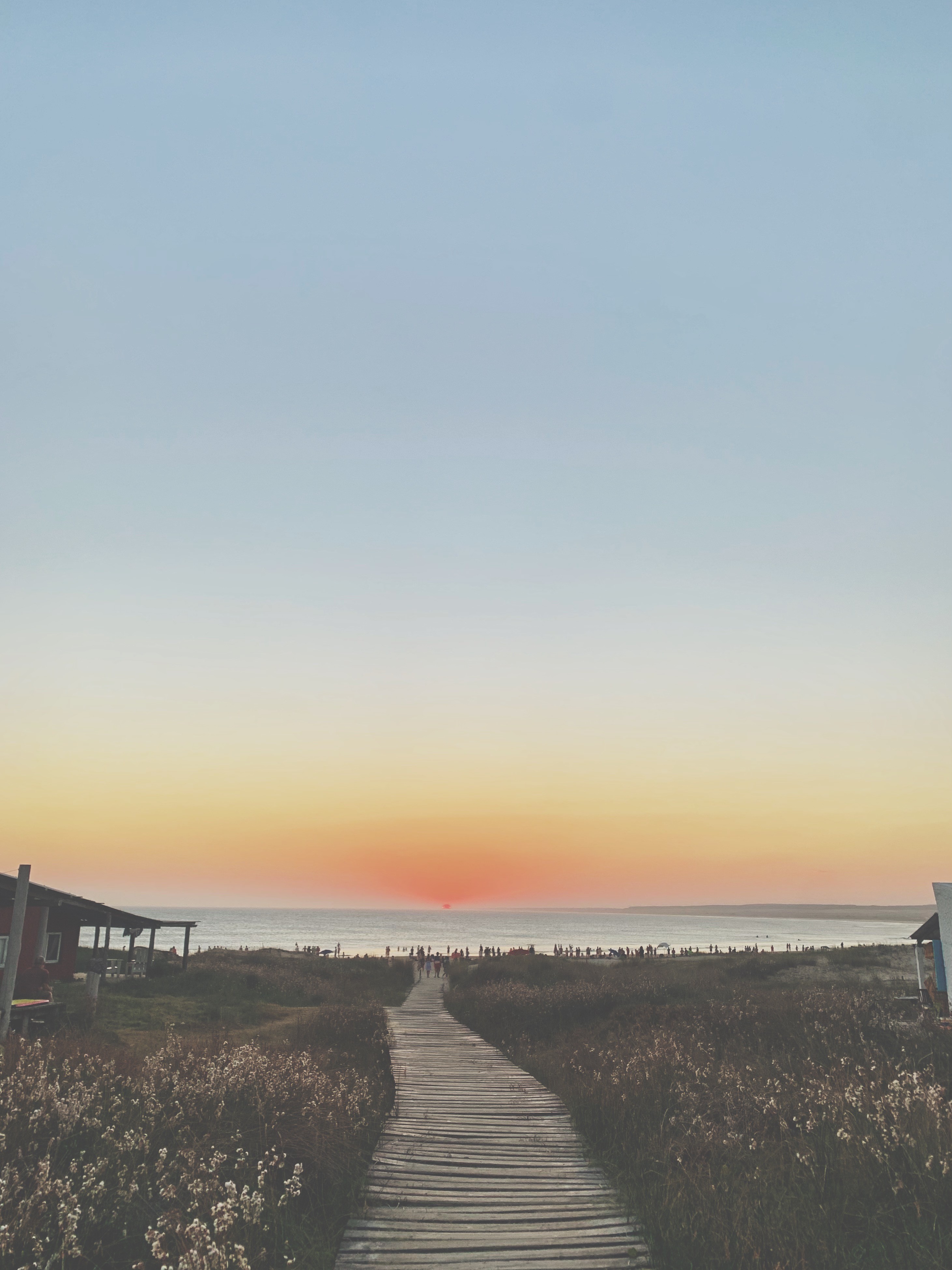 Puesta de sol en Cabo Polonio, Uruguay