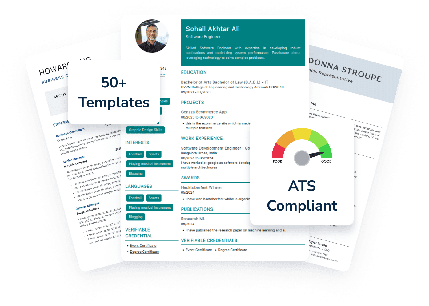 Resume Template Examples