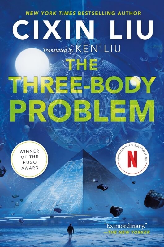 Cover image of the novel The Three-Body Problem